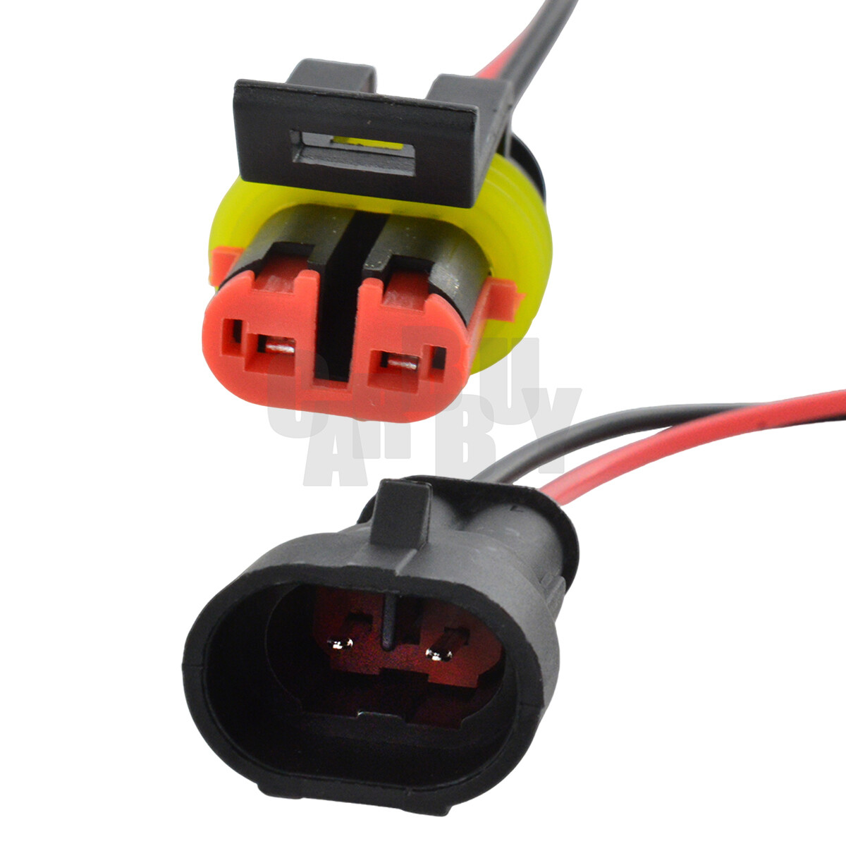 10 Sets 2-Pin Way Car Waterproof Male Female Electrical Wire Connector Plug Kit