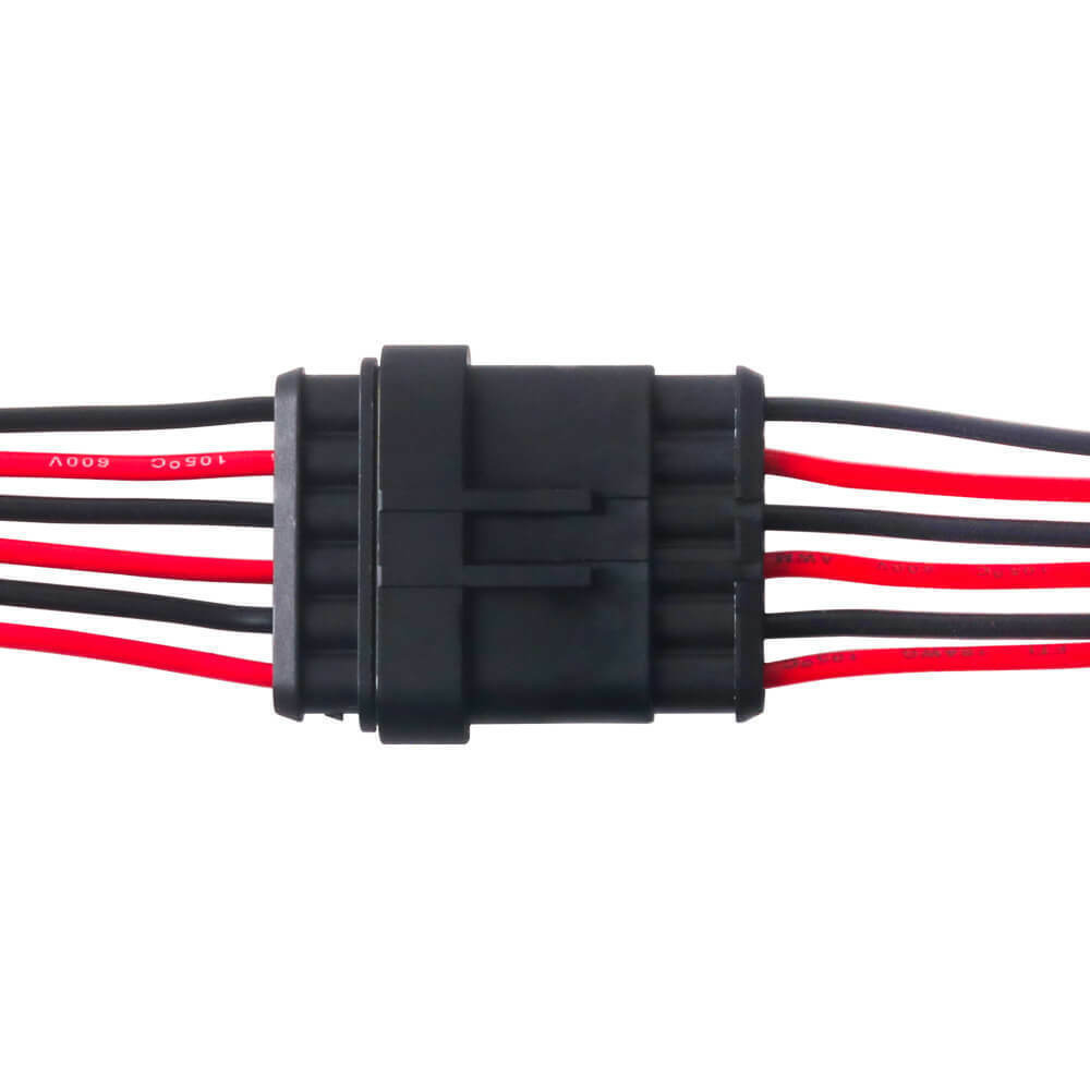 2X Car Waterproof Electrical Wire Cable Connector Male Female 6 Pin Way Plug Kit