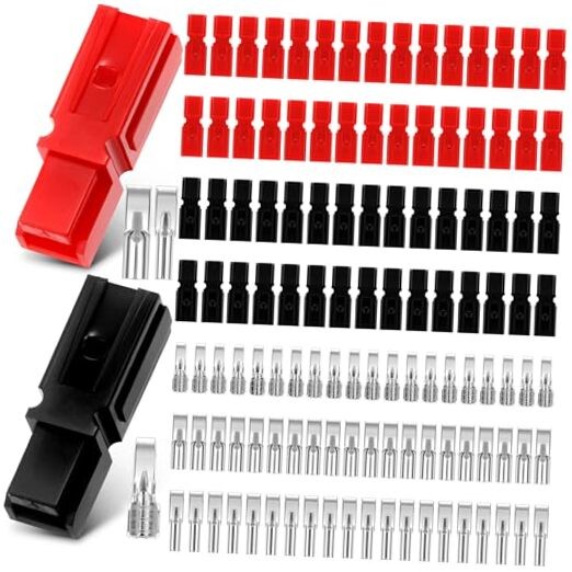 Relaxweex Pcs 15A/ 30A/45 Amp Power Connectors Assortment 15 A, 30 A, 45 A 120