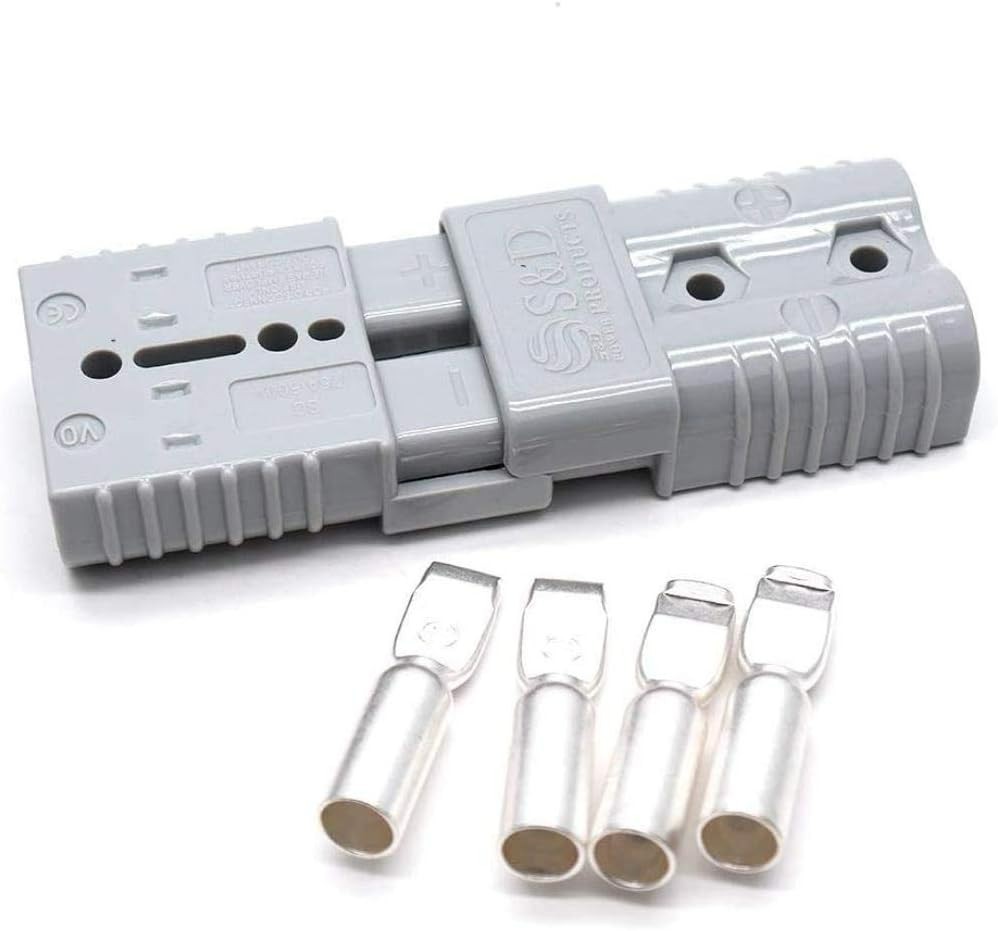 Battery Quick Connect Disconnect Electrical Plug 175A 1/0AWG for Recovery Win…