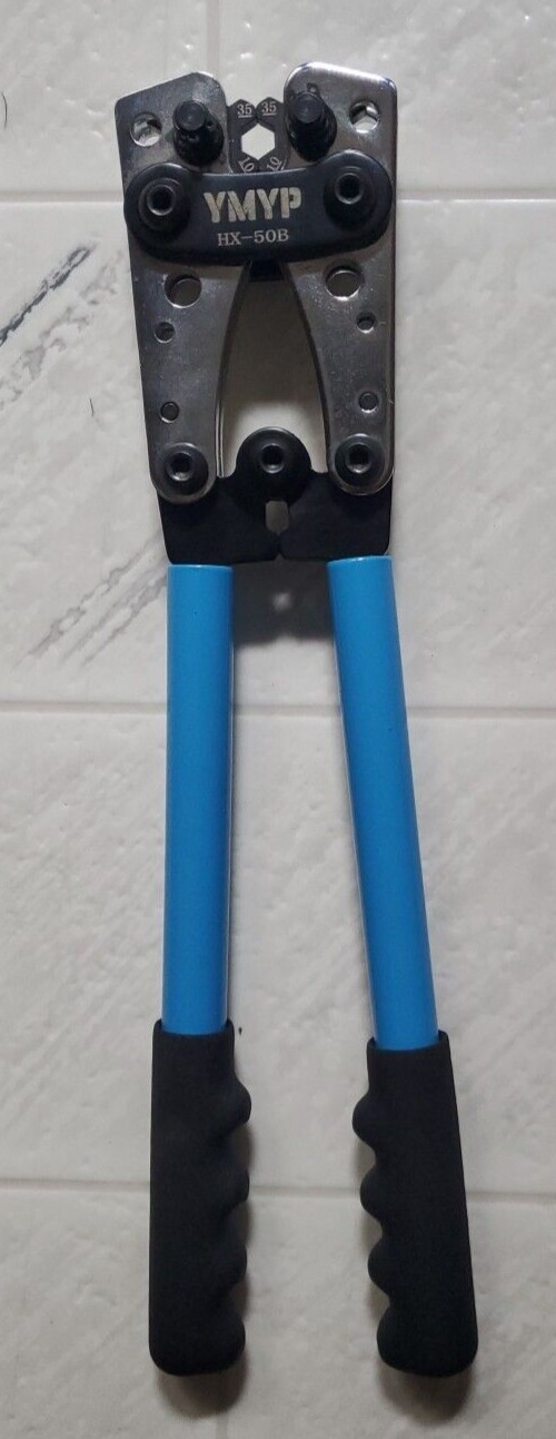 HX-50B Portable Cable Crimping Tool Professional Terminals Crimper PlierCar W4H0