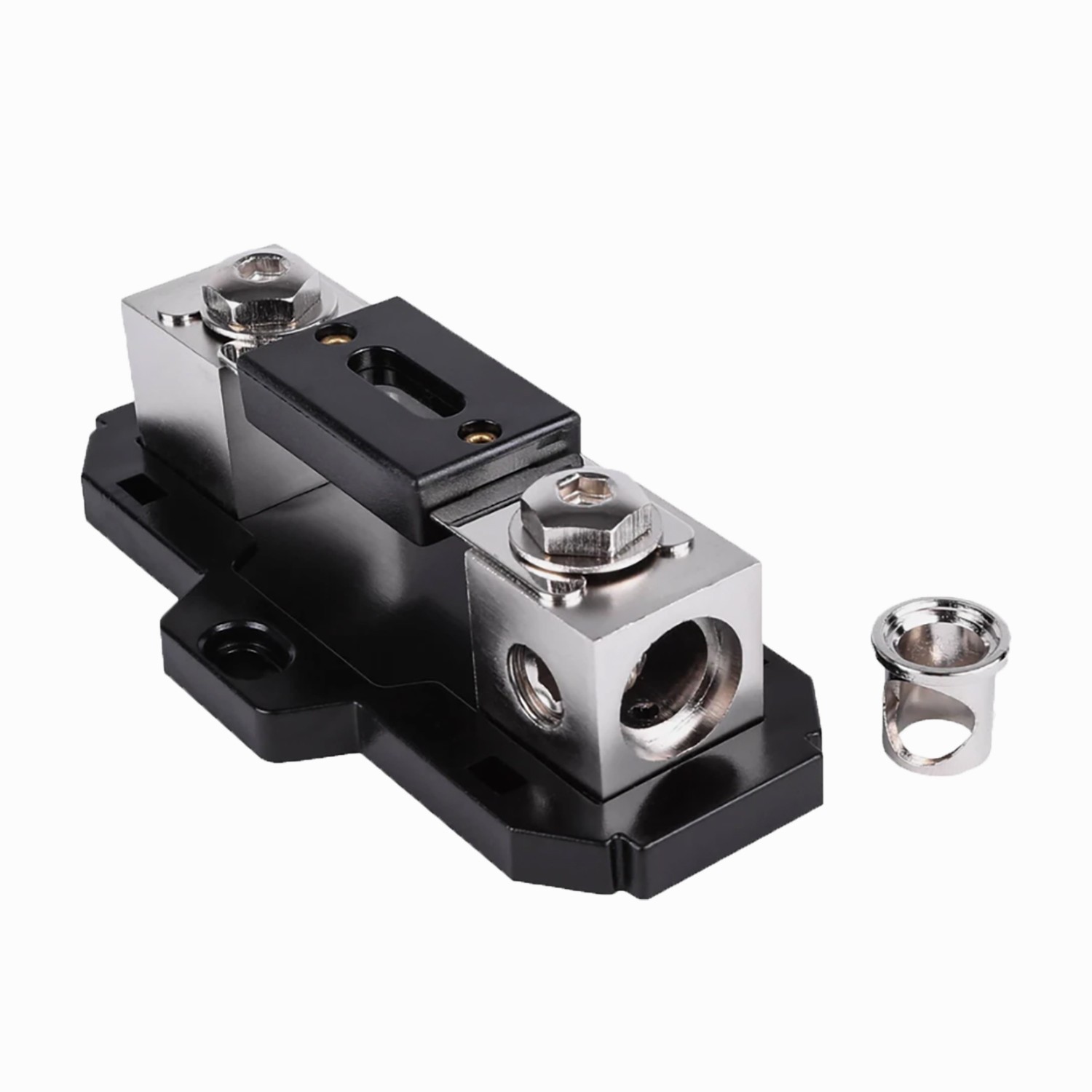 4PCS CAR AUDIO 1/0 OR 4 GAUGE 300 AMP INLINE ANL FUSE HOLDER – WITH 300 ANL FUSE