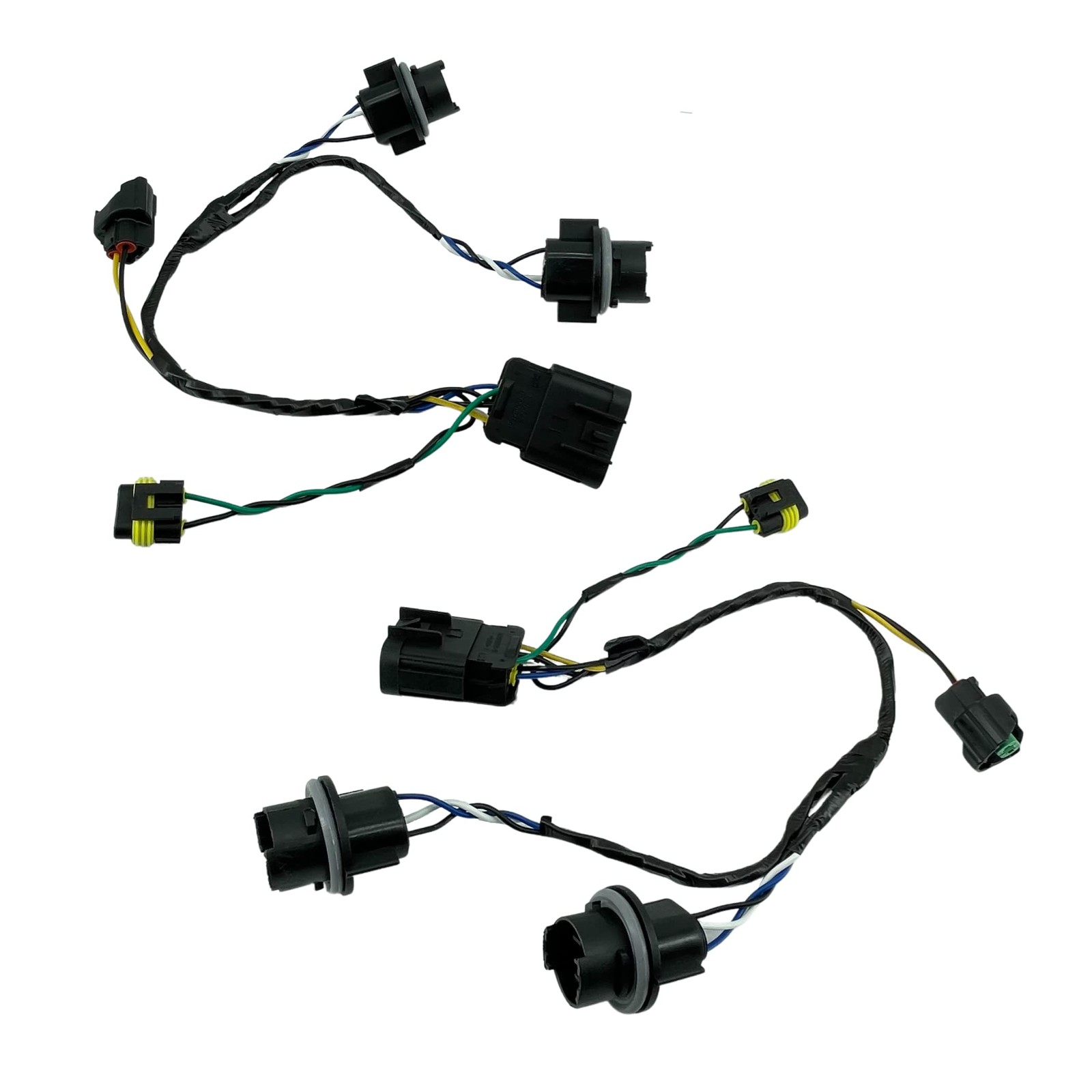 Headlight Wiring Harness For 08-14 Chevrolet Silverado 1500 2500HD 3500HD, 2 Pcs