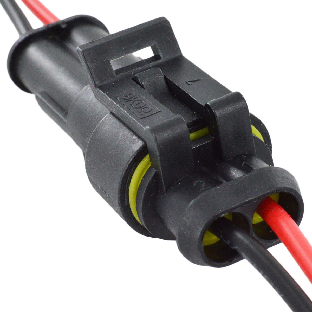 20X Car Waterproof Electrical Wire Cable Connector Male Female 2Pin Way Plug Kit