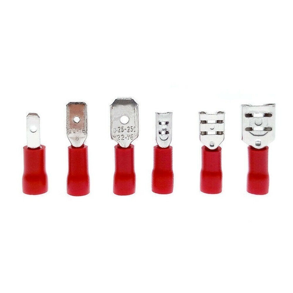 280Pcs Electrical Wire Terminals Assortment Insulated Crimp Spade Connectors US