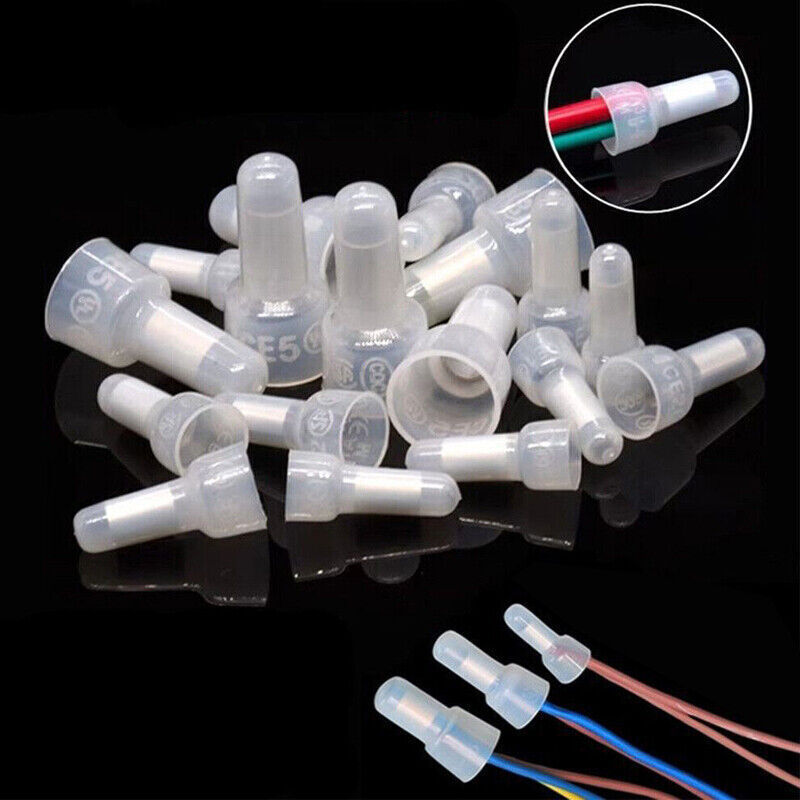 350PCS Closed End Crimp Cap Wire Connectors Terminals 22-10AWG Kit