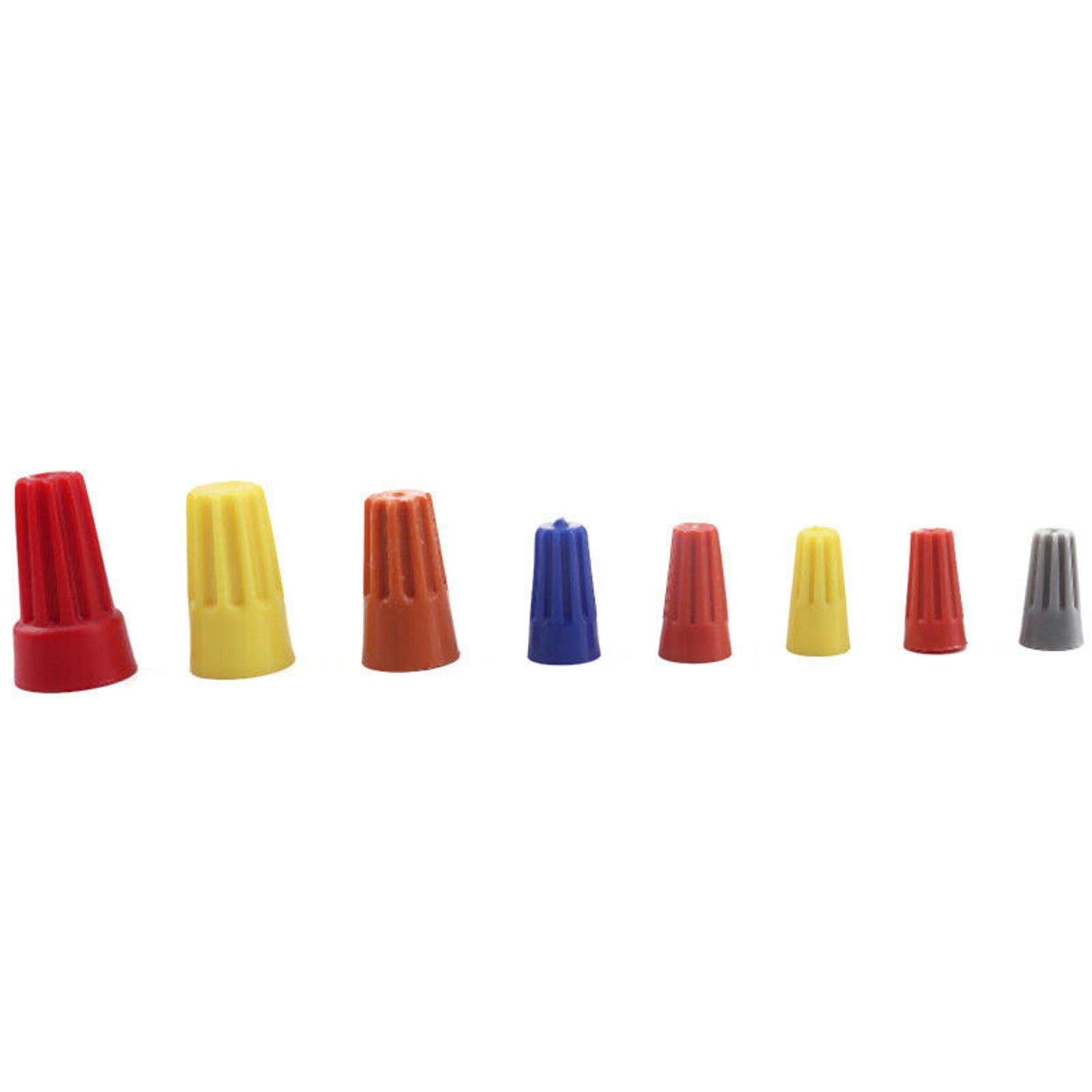 102Pcs 5 Size Insulated Spade Terminals Twist-On Electrical Wire Connectors B