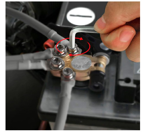 2 Battery Terminal Connectors Quick Release Disconnect for SAE/JIS Type A Copper