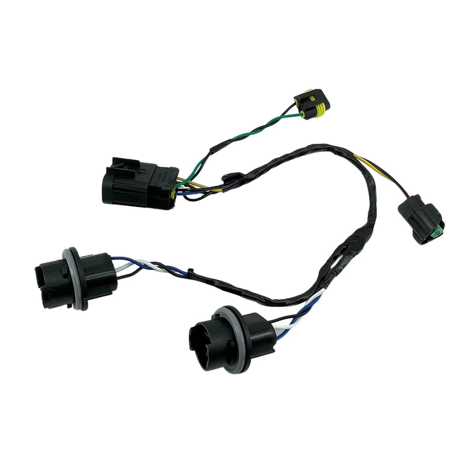 Headlight Wiring Harness For 08-14 Chevrolet Silverado 1500 2500HD 3500HD, 2 Pcs