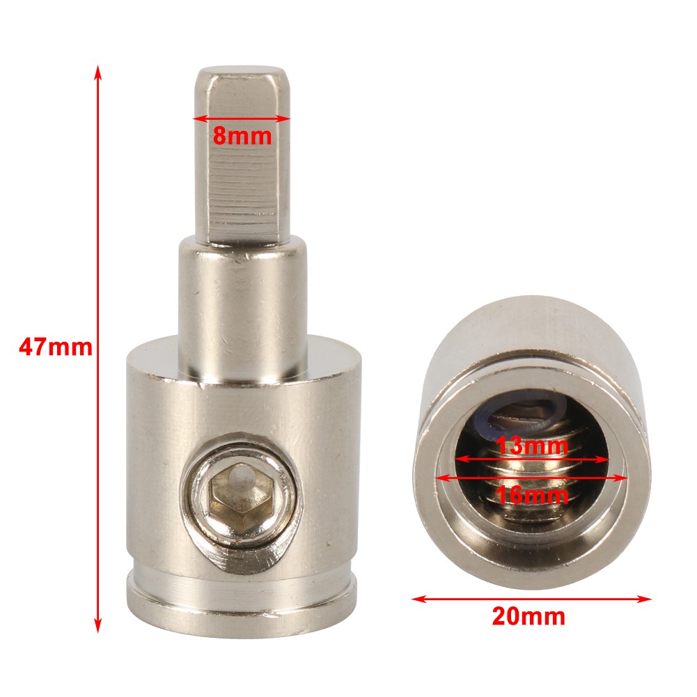 0 Gauge To 4 Gauge Car Audio Amp Input Reducer Adapter Terminal Block 2x For Car