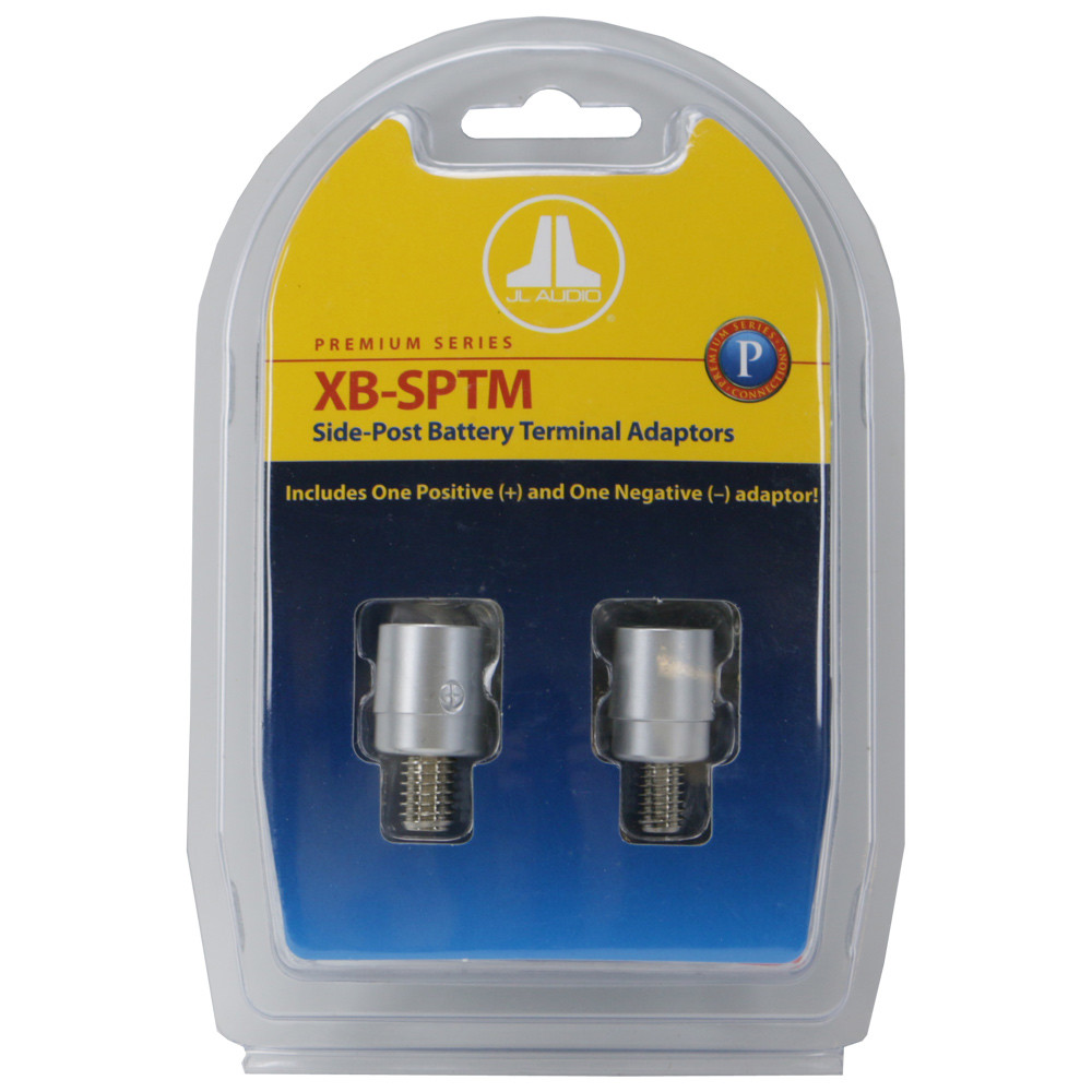 JL AUDIO XB-SPTM Side-Post Top Mount Battery Terminal Adapters (Pos & Neg) New
