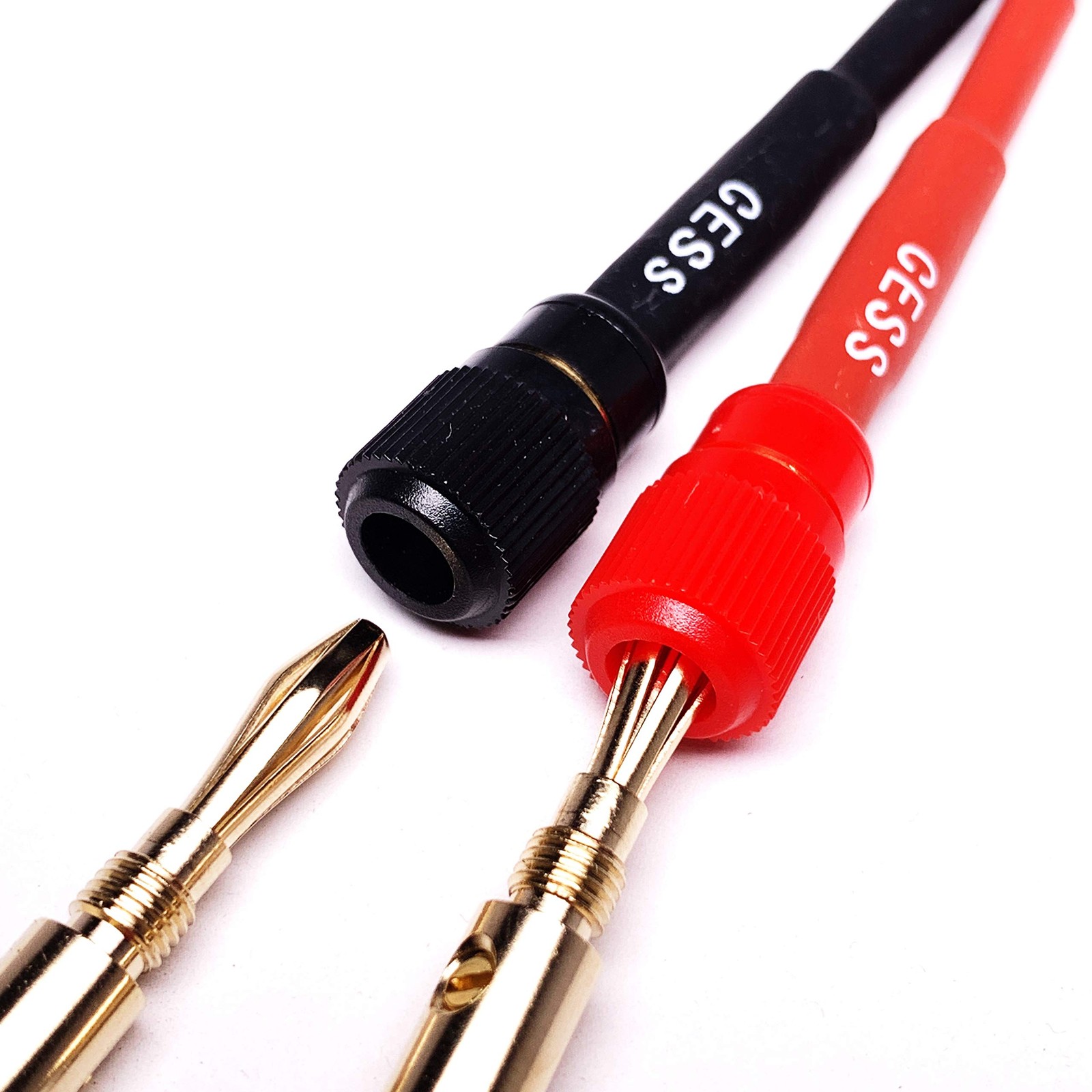 Speaker Adapter Fork Spade to Banana Female 2 Pack