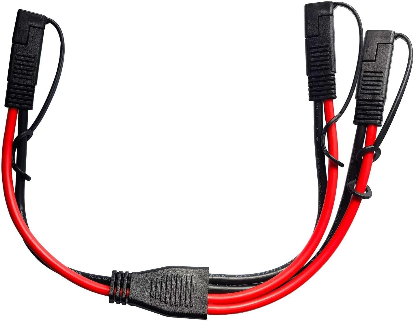 SAE Splitter Adapter 10AWG SAE DC Power Automotive Connector Cable Y Splitter 1
