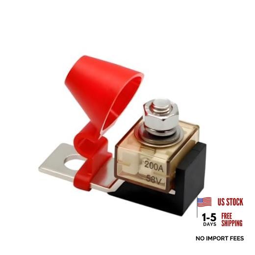 200A 58V Battery Terminal Fuse Kit – Waterproof & Waterproof