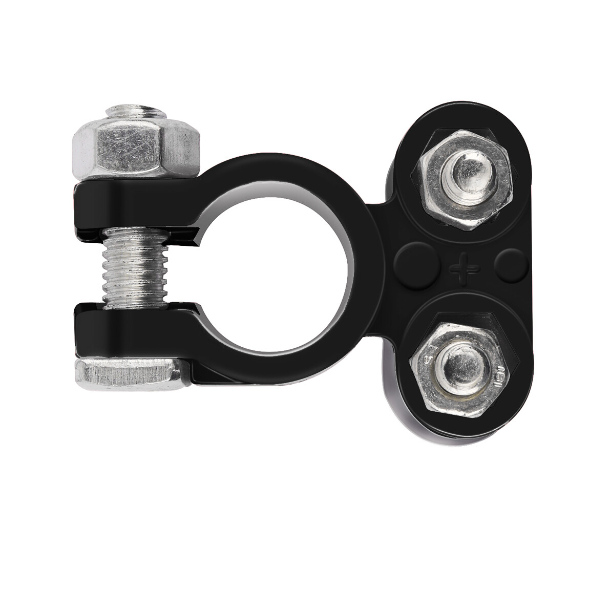 2Pcs Car Battery Terminals, Top Post Connectors with Protector, Universal Fit