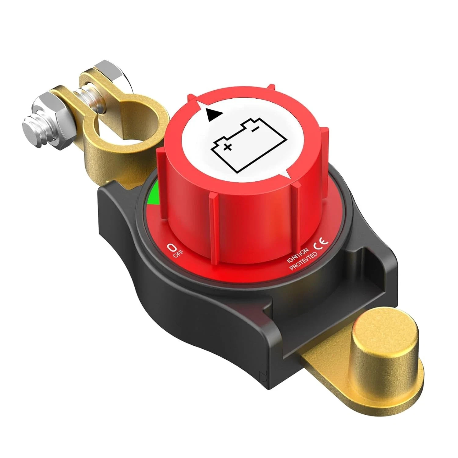 12V-48V Side Post Battery Disconnect Switch Kill Cut Off Switch for Car RV Boat