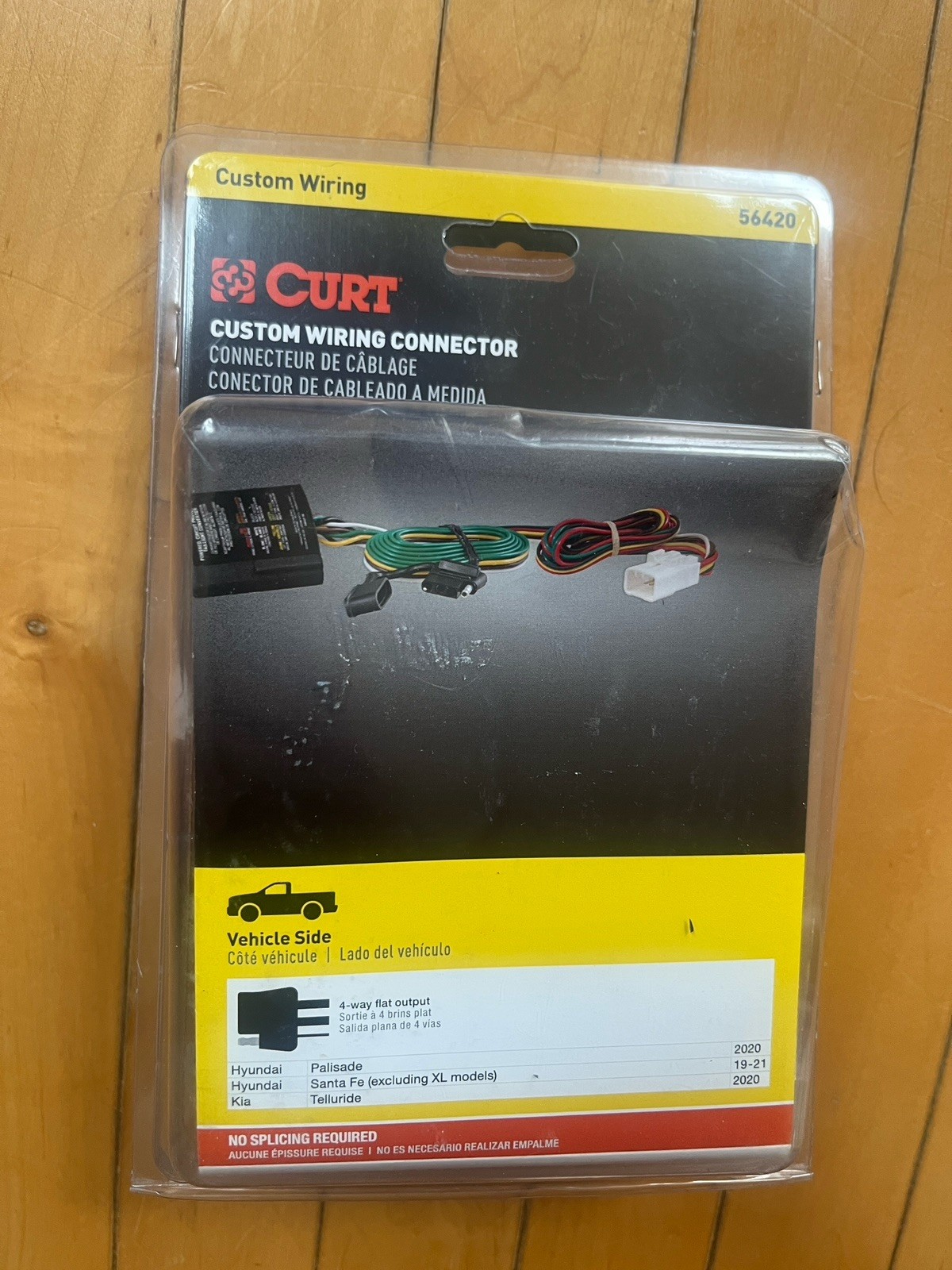 Curt 56420 Trailer custom wiring connector kit BRAND NEW SEALED