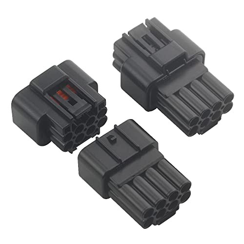 5 Kits 2.3mm 8 Pin Way Waterproof Electrical Wire Connector Plug Male and
