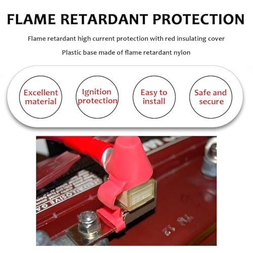 200A 58V Battery Terminal Fuse Kit – Waterproof & Waterproof