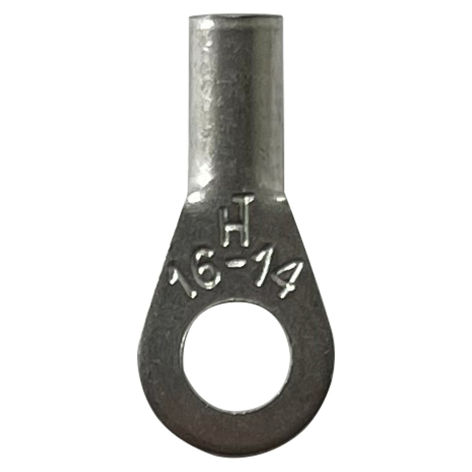 (100) Non-Insulated 16-14 Gauge #8 Ring Terminal Uninsulated Wire Connector USA