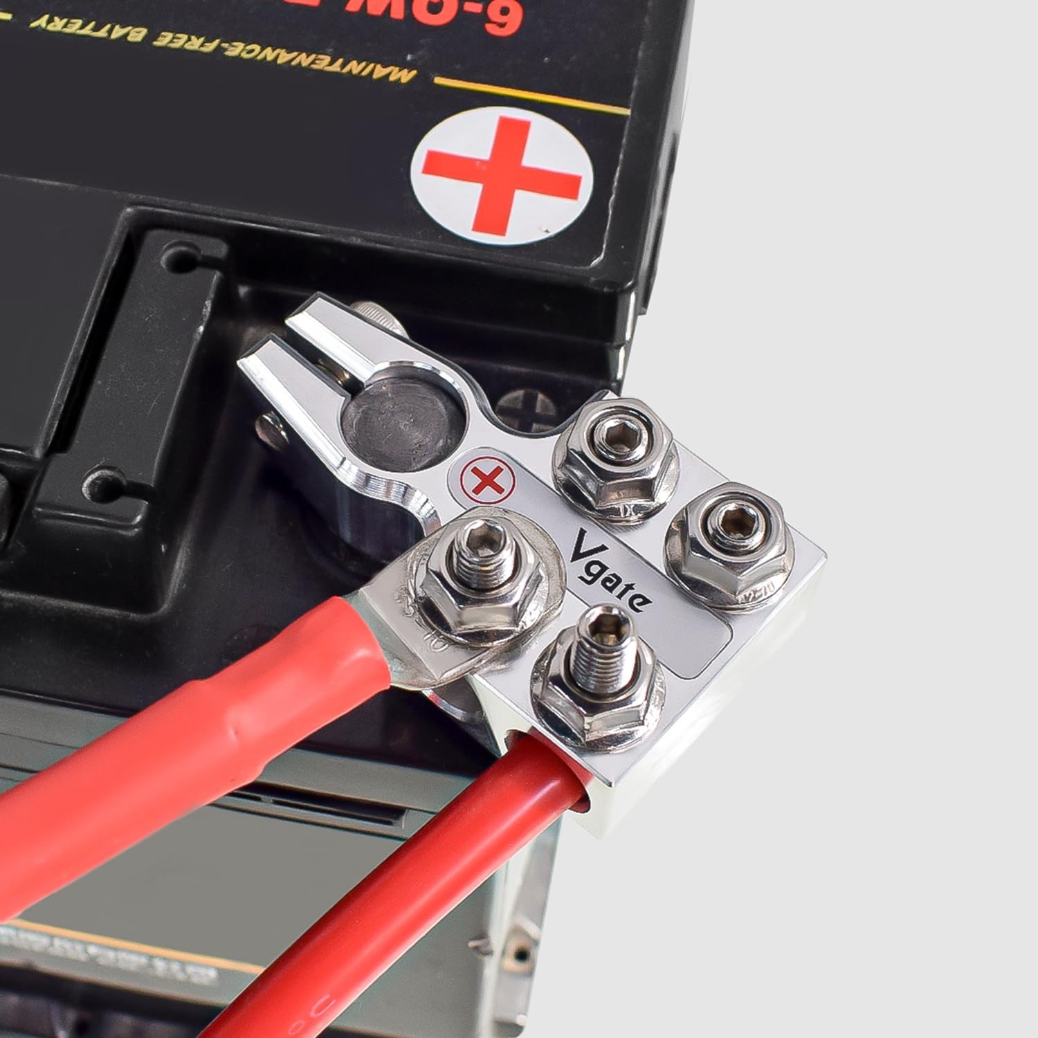 Battery Terminal Connector 8 Way Lead Acid AGM Post SAE DIN EN 12V 24V 48V