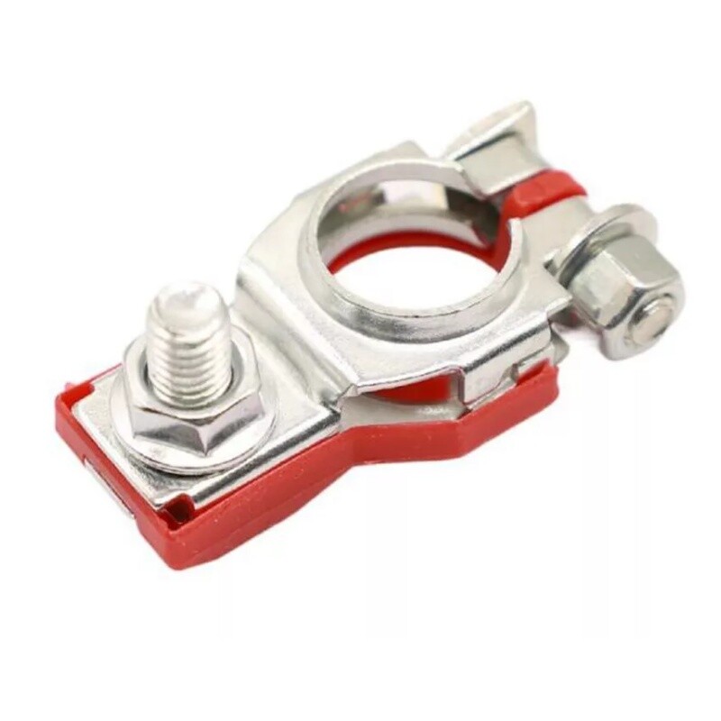 2PCS 16mm-18mm Battery Terminal Connectors Zinc Pile Head For Car Boat Universal
