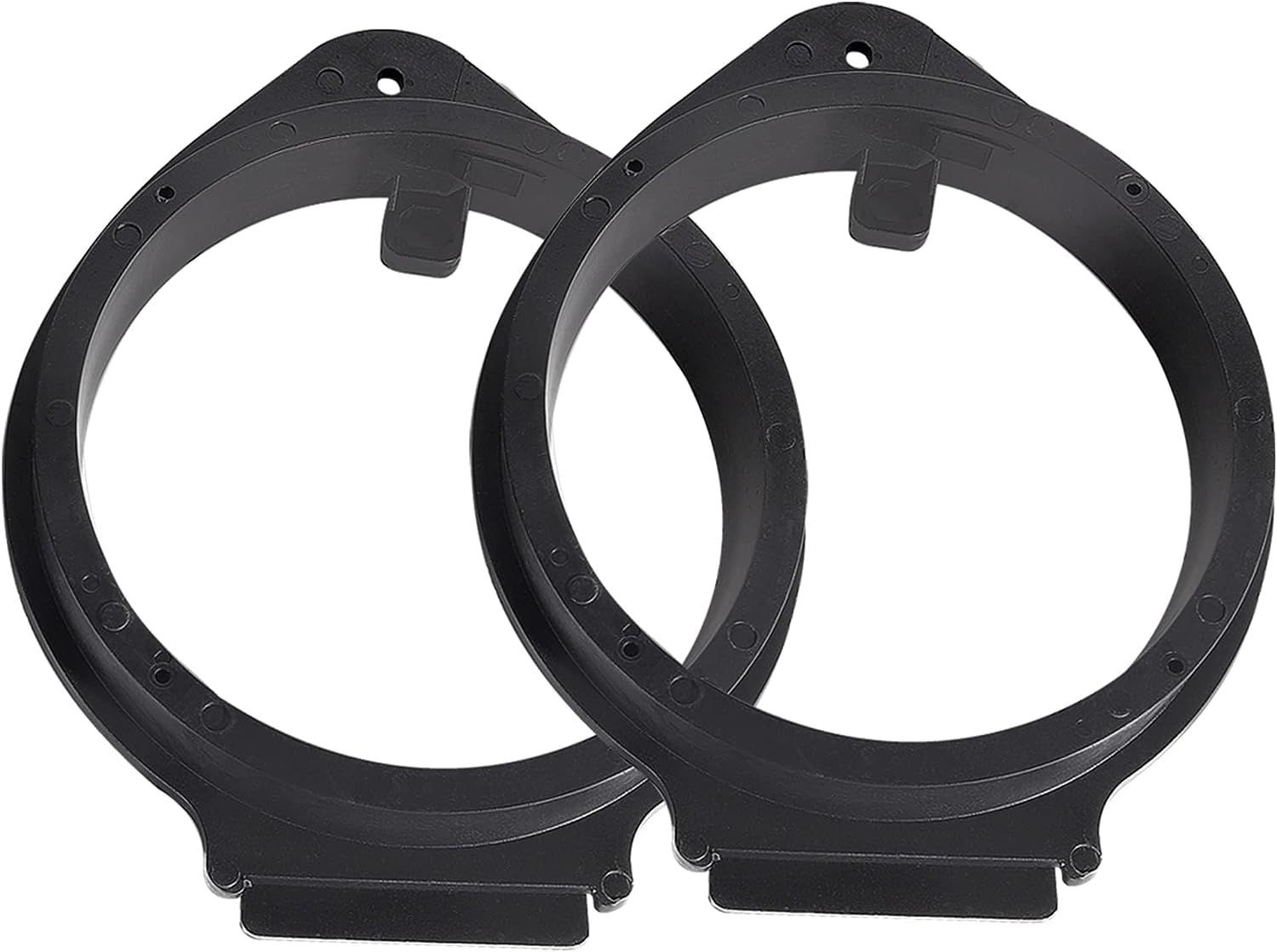 NuIth Aftermarket Front & Rear Door Speaker Adapter Spacer Ring for GM GMC…