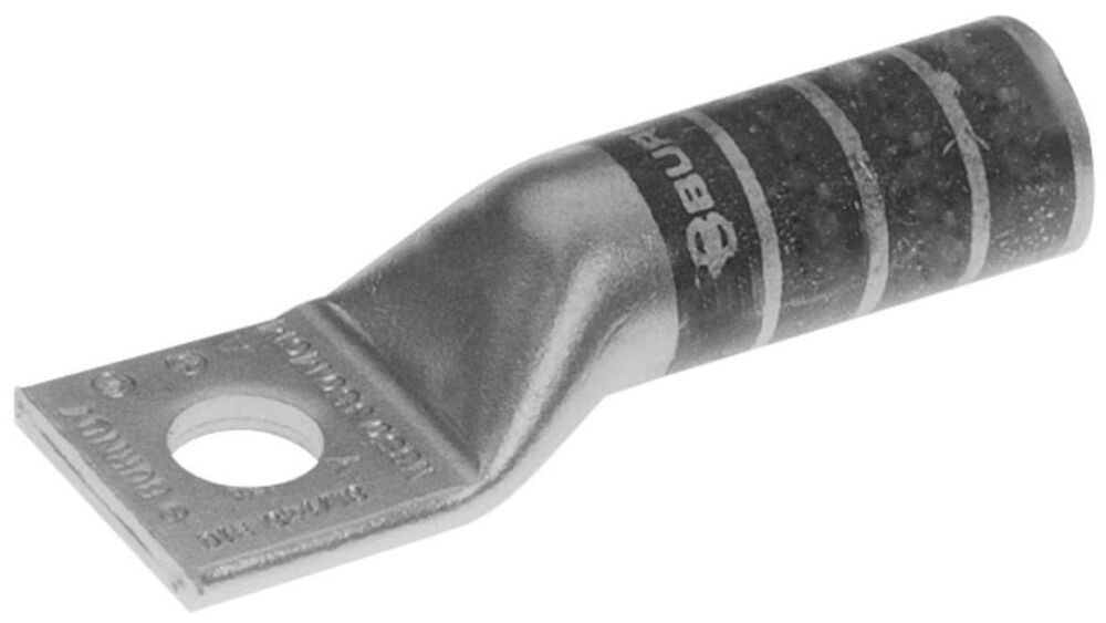 Burndy YA28N, 4/0 AWG Str Copper, 1/2″, 1-Hole, Compression Terminal, 1 pc