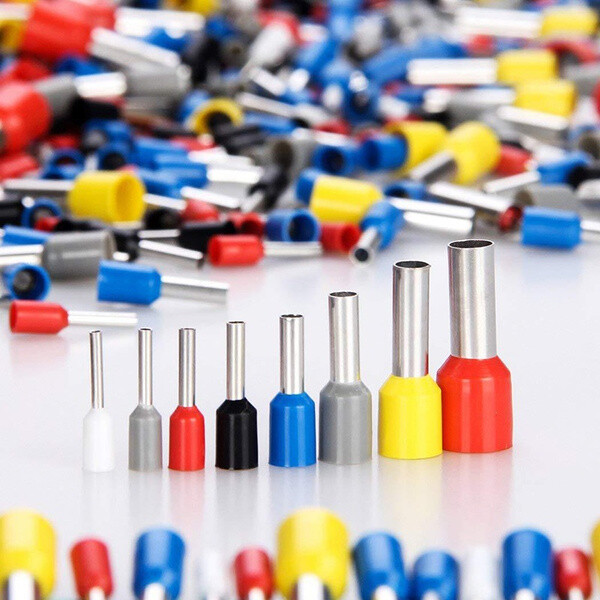 1200PCS Electrical Wire Connectors Cord Pin End Bootlace Ferrule Crimp Terminals