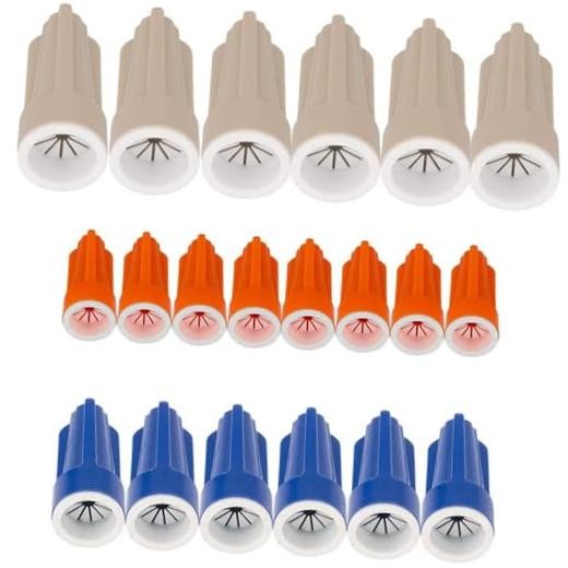 Wire Connectors Kit Waterproof Easy Outdoor Seal Elec Easy Twist On