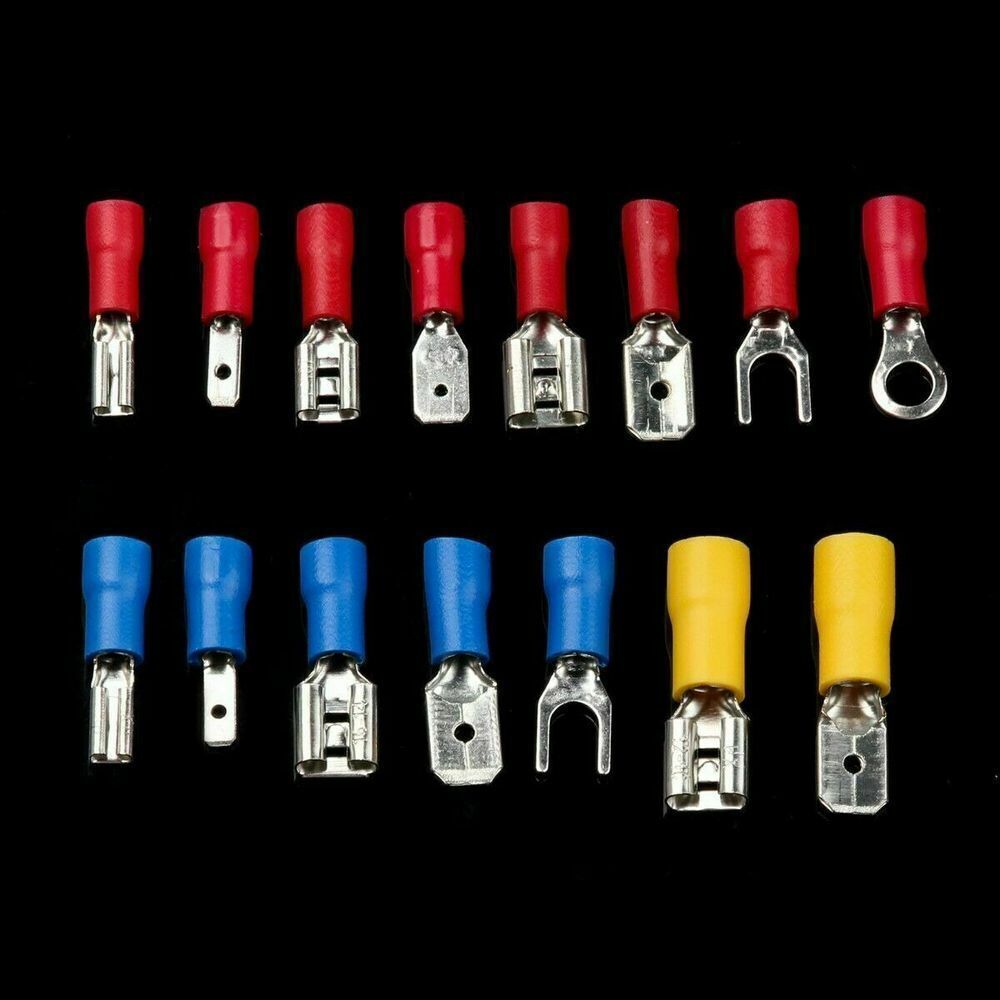 280PCS PVC Insulated Electrical Wire Splice Terminal Connector / Wire Crimp Tool