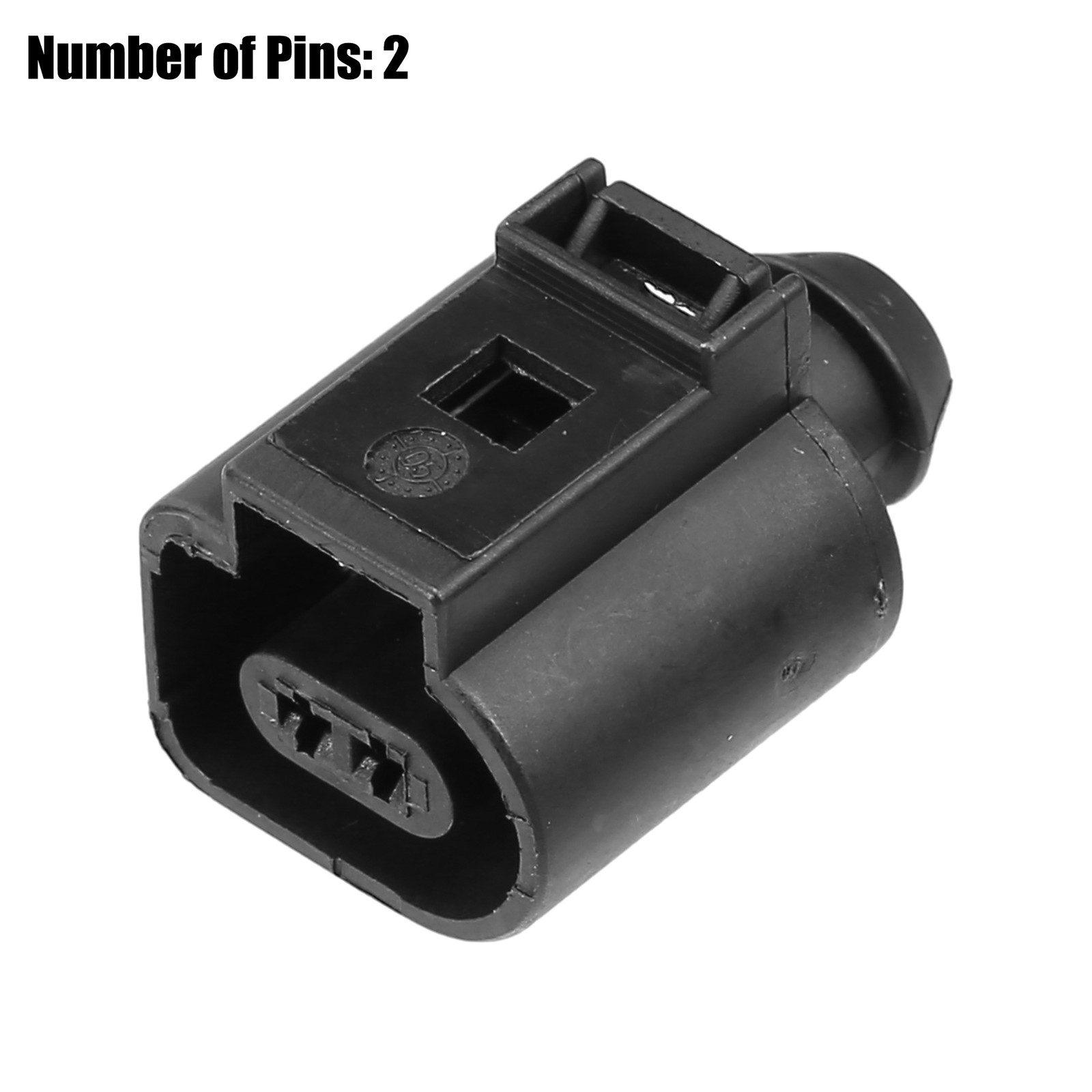Pack (1) No.1J0973802 2Pin Male Female Connector Sensor Plug Adapter Kit for VW