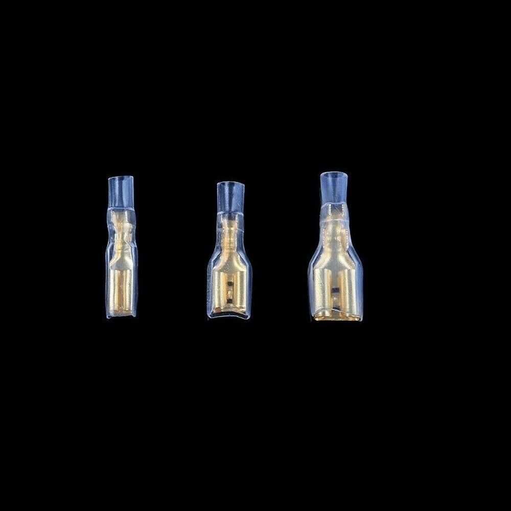 450Pcs 2.8/4.8/6.3mm Wire Connectors Kit Crimp Female/Male Spade Terminals Set