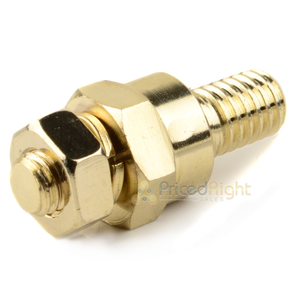 GM Short Battery Side Post Terminal Tap Extender GMC Mount Quality Gold Plated