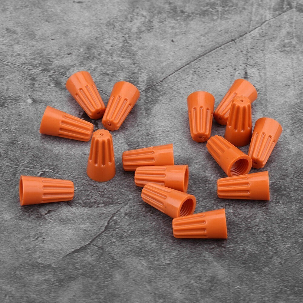 158pcs Assorted Twist on Wire Connectors Screw Terminals Spring Insert Wring