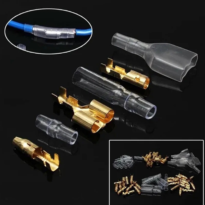 4.0mm Bullet Electrical Wire Connector Set Male/Female + Sheath 25/50 Sets