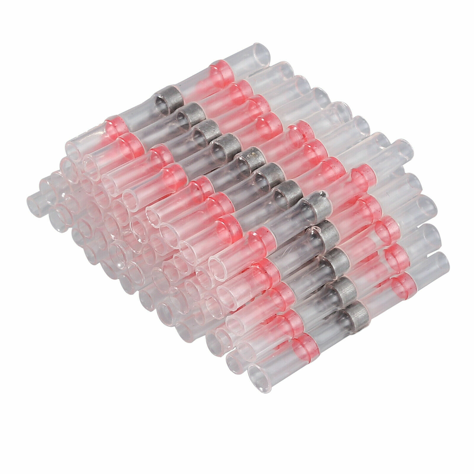 Terminals 100/50pcs Solder Seal Sleeve Heat Shrink Butt/Wire Connectors Splice