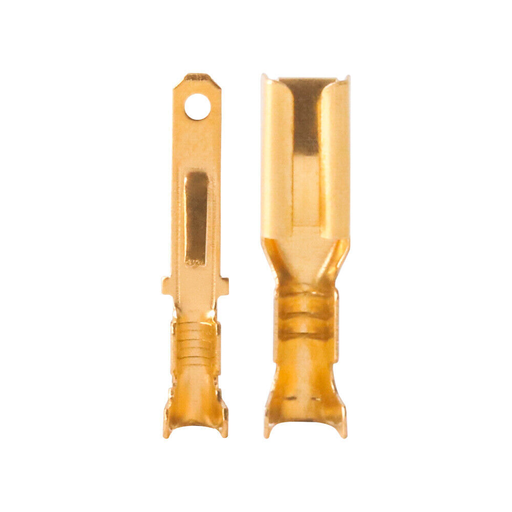 5 Sets Male Female Plug 2-Pin Housing 2.8mm Spade Terminals Wire Connectors