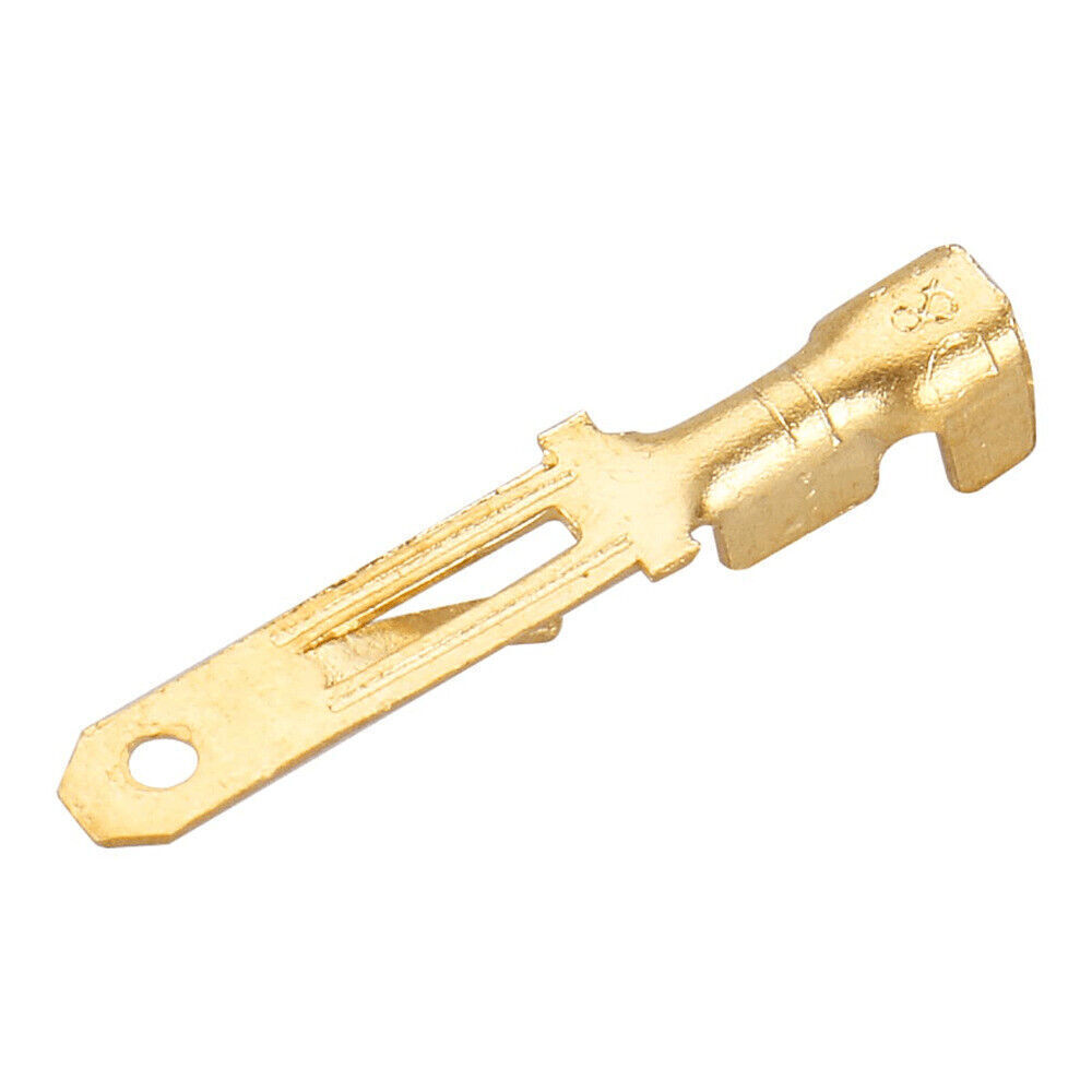 [100/200/500x] 2.8mm Male and Female Spade Connectors Crimp Terminals 22-16 AWG