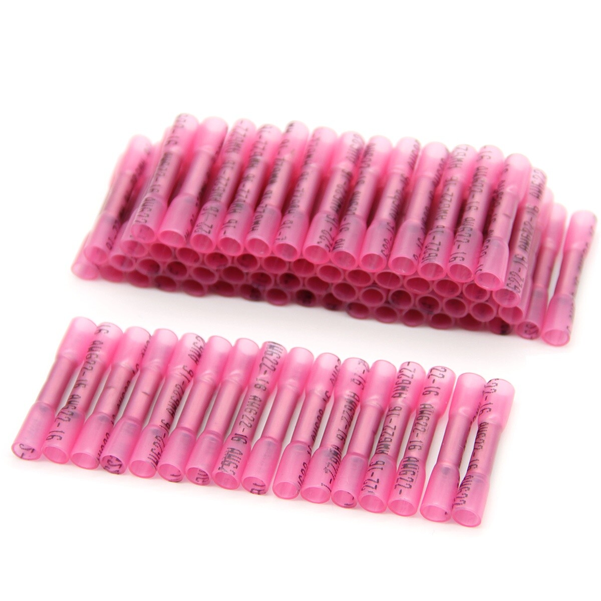 600PCS Heat Shrink But Connectors Waterproof Electrical Wire Marine Butt Splice