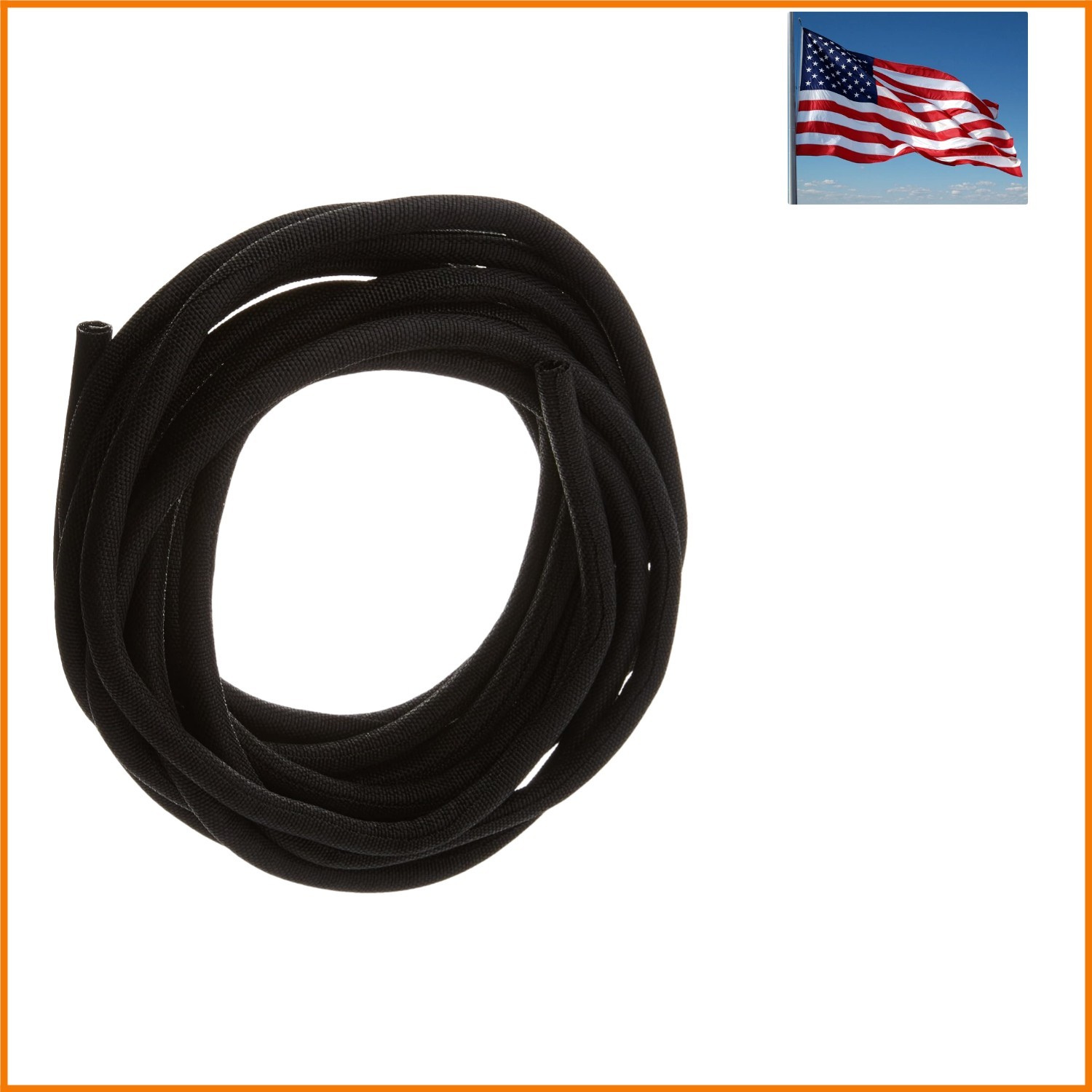 Performance ClassicBraid, 1/4″ Diameter, 20′ Length, Black