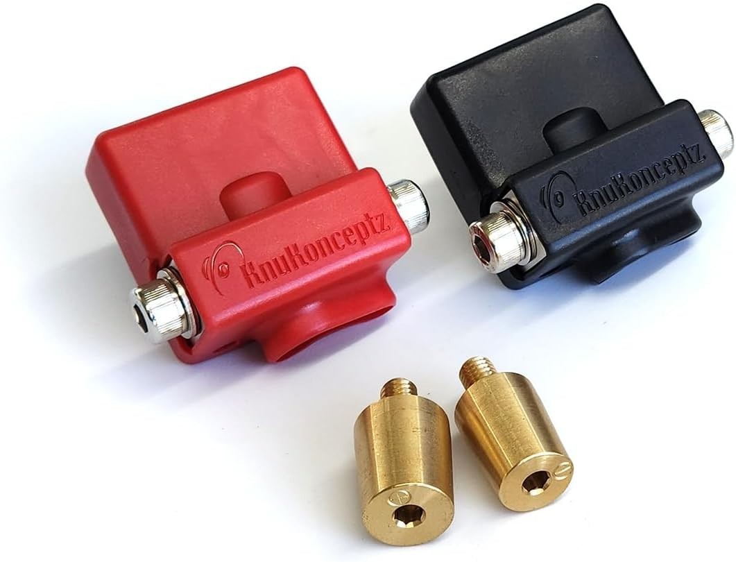 Ultimate Battery Terminal v2 Pair- Positive and Negative with OEM Top Post Ad…