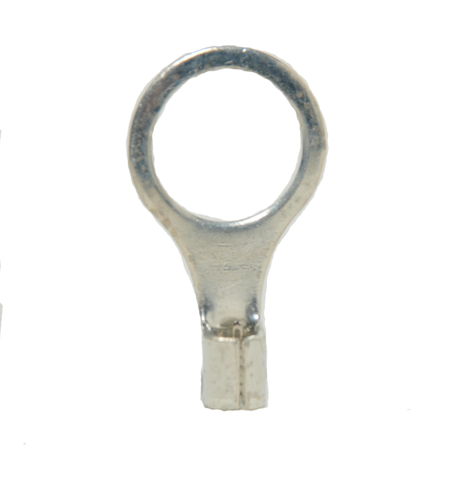 (50) 12-10 NON-INSULATED 1/2 RING TERMINAL CONNECTOR UNINSULATED MADE IN USA