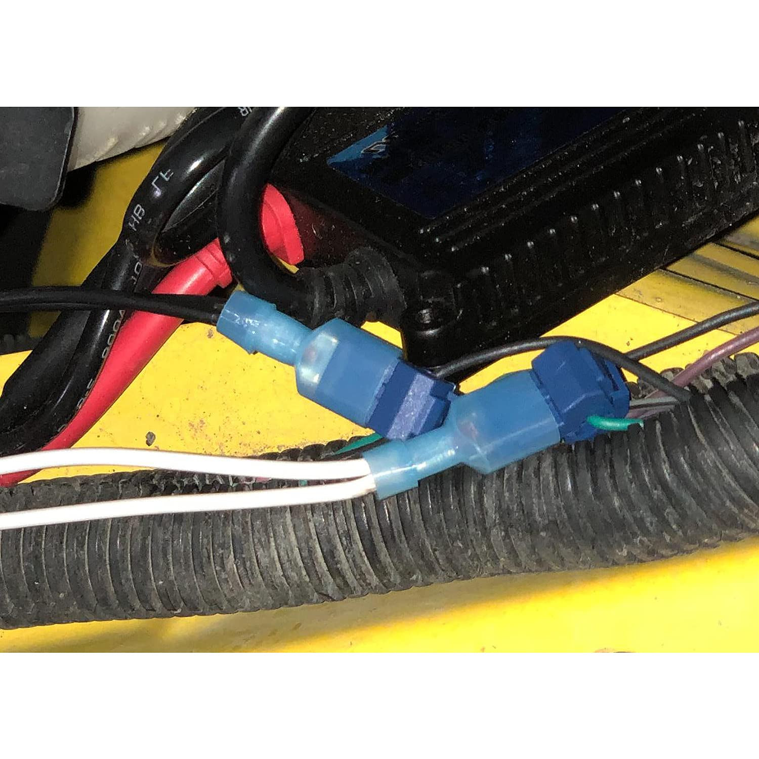 Conectores De Cable Terminales Electricos Cables Faston Aislados Eléctricamente