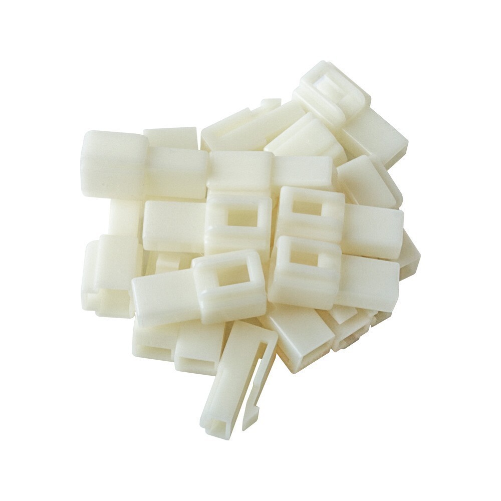 20 Set 6.3mm 1Pin Way Electrical Wire Connector Male Female Socket Plug Terminal