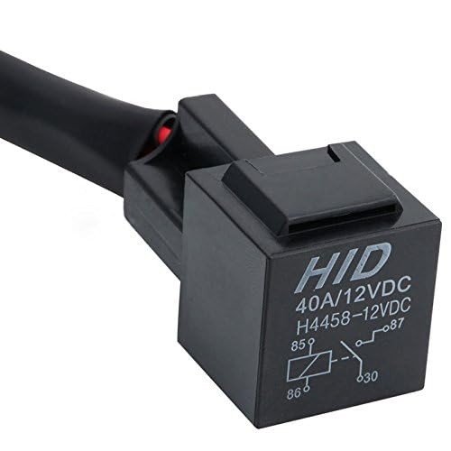 ONEX HID Relay Harness 40A 12V 35W/55W Heavy Duty Universal for H1 H3 H7 H10 …