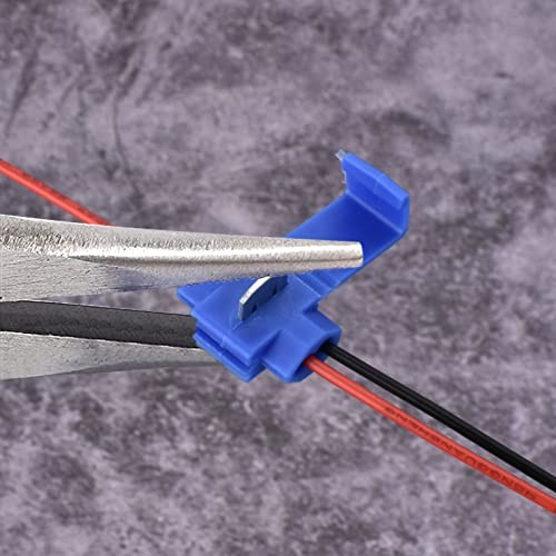 AccEncyc 60Pcs Solderless Quick Splice Wire Connectors 18-14 AWG Splice