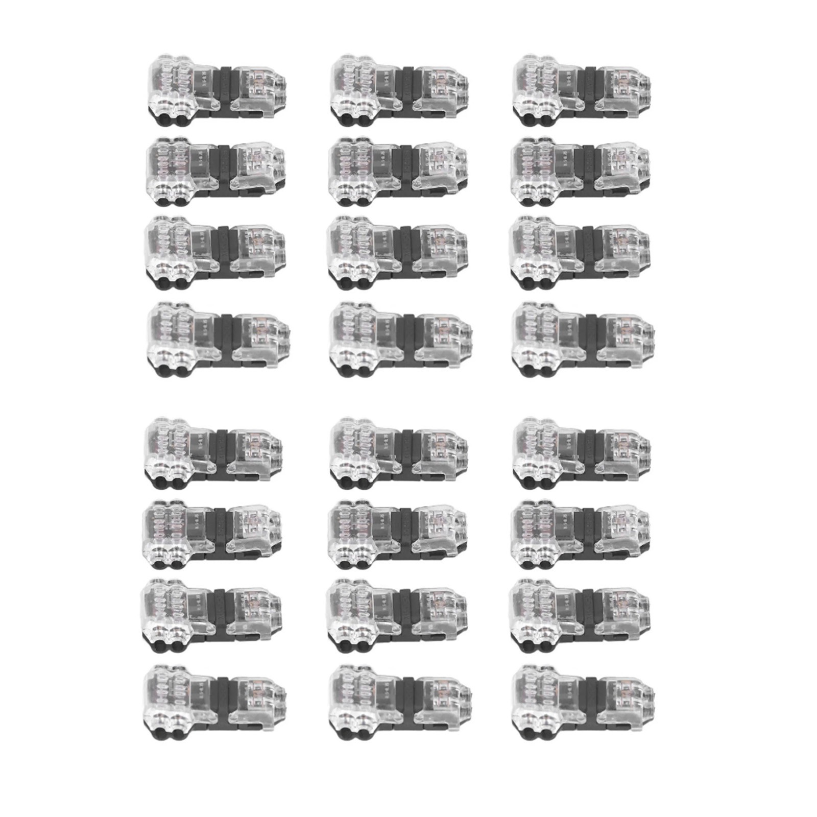 24x 3 Way T Tap Cable Connector for 18-22 AWG Solid Core Wire Electrical Use