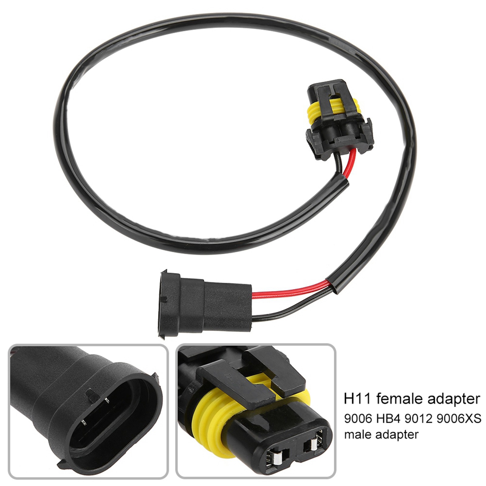 High Efficiency Copper Wire H11 9006 Converter Cable Socket Convenient Fog OTWD