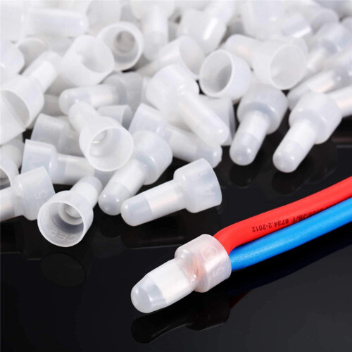 350PCS Closed End Crimp Cap Wire Connectors Terminals 22-10AWG Kit